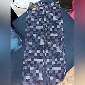 Louis Vuitton Blue Denim Jeans